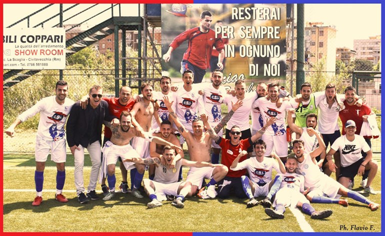 Anche la Csl Soccer festeggia con dedica a Flavio Gagliardini. La prossima Promozione sarà viterbese-tirrenica