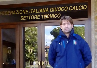 Marco Scorsini sulla panchina dell'Alma Juventus Fano