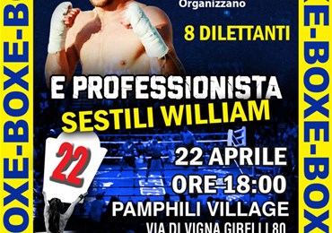 Torna anche la Boxe: William Sestili e giovani pugili della Next di Monterosi sul ring del Pamphili Village