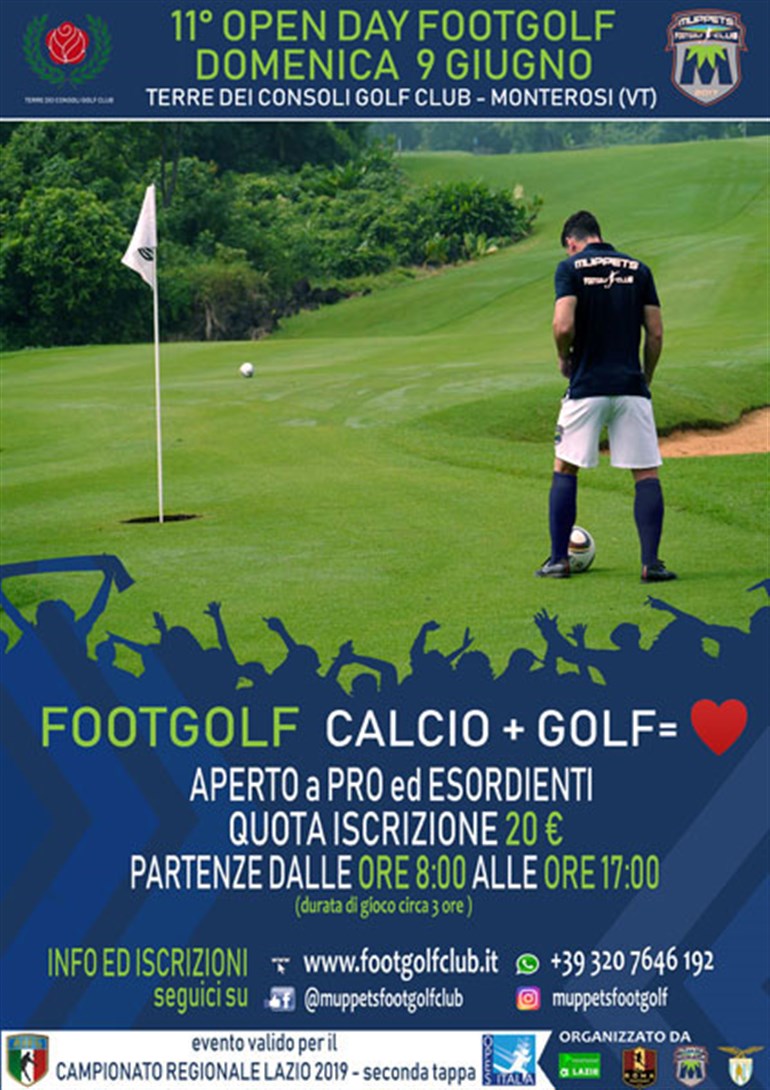 Open Day Foot Golf: domenica 9 Giugno al Golf Club di Monterosi c'è un nuovo sport da provare