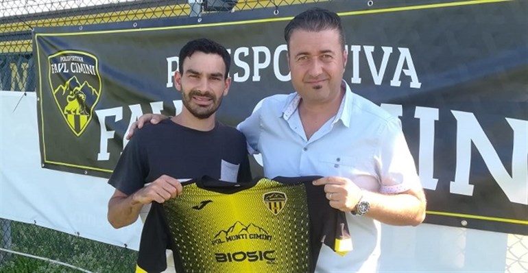 Matteo Palombi saluta il Ronciglione, va alla Polisportiva Cimini: 